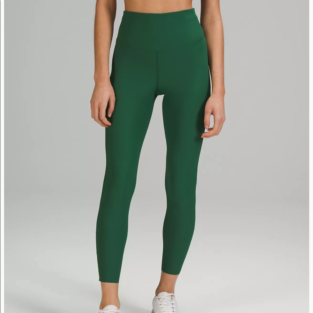 COPY - Lululemon Align Everest Green 25” ribbed legging